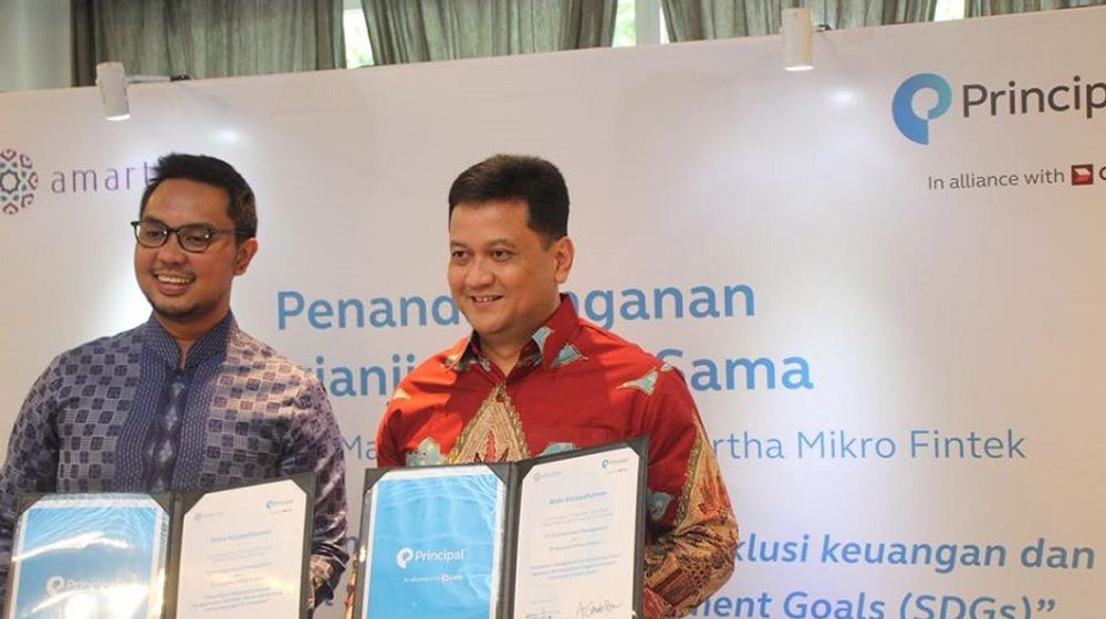 <p>Andi Taufan Garuda Putra, pendiri lembaga peer to peer Lending bernama Amartha. / Facebook @amarthaid</p>
