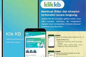 <p>Aplikasi Klik KB. / Bkkbn.go.id</p>
