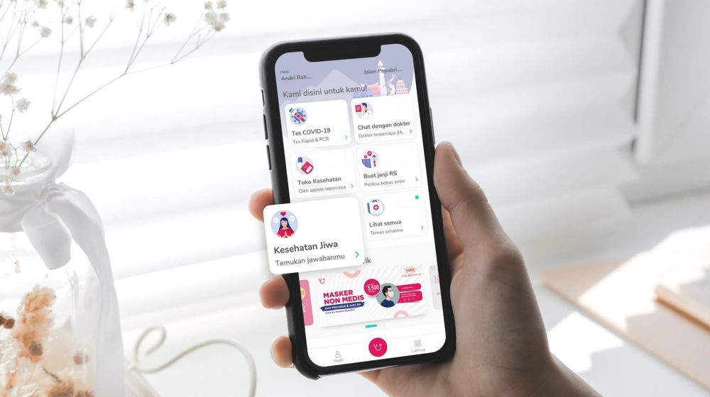 <p>Layanan Konsultasi Kesehatan Jiwa Halodoc/ Halodoc</p>
