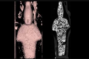 <p>Dua mumi kecil yang ditemukan.Foto: the Vintage News</p>
