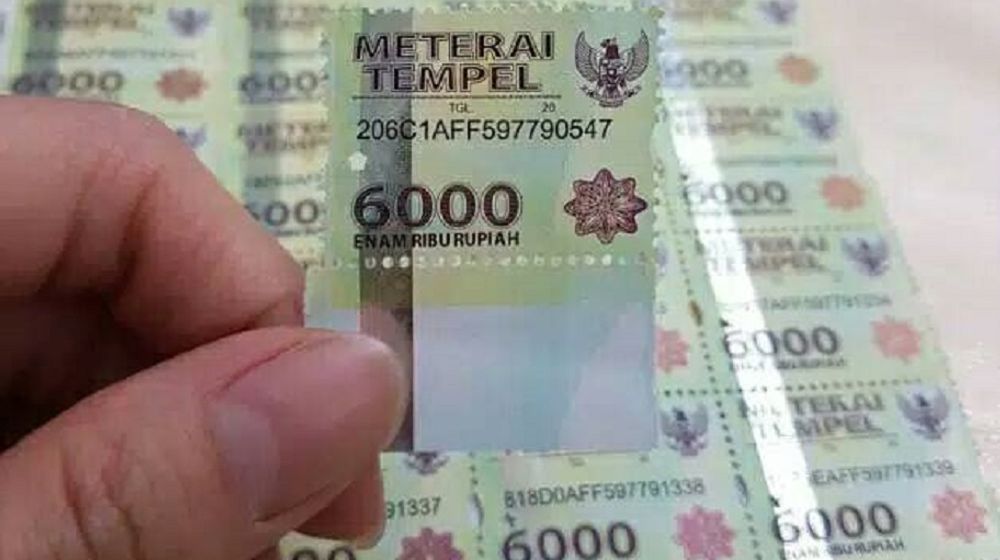 <p>Rencana penaikkan bea materai dari Rp3.000 dan Rp6.000 menjadi Rp10.000 per lembar. / Shopee.co.id</p>
