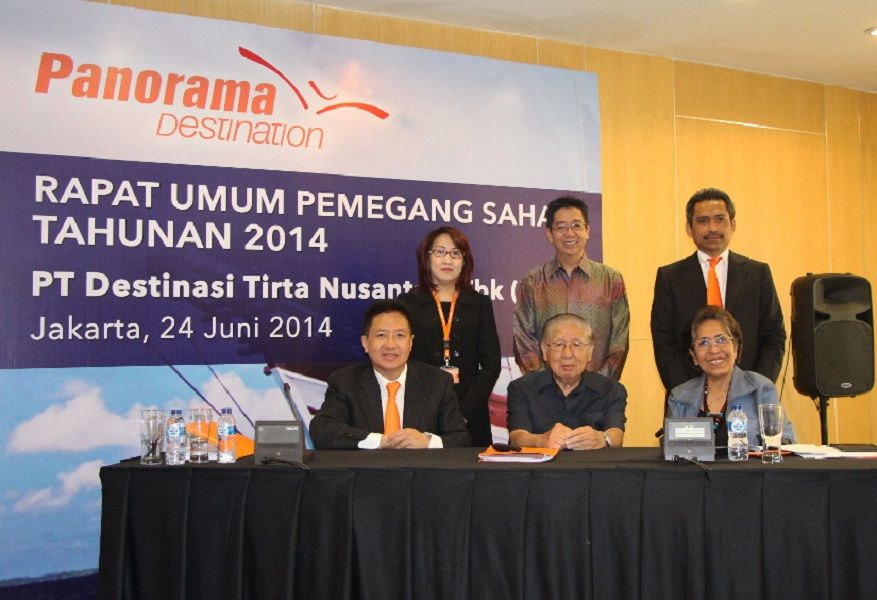 <p>PT Destinasi Tirta Nusantara Tbk. (PDES) yang merupakan anak usaha Panorama Grup saat menggelar RUPS. / Dok. Perseroan</p>
