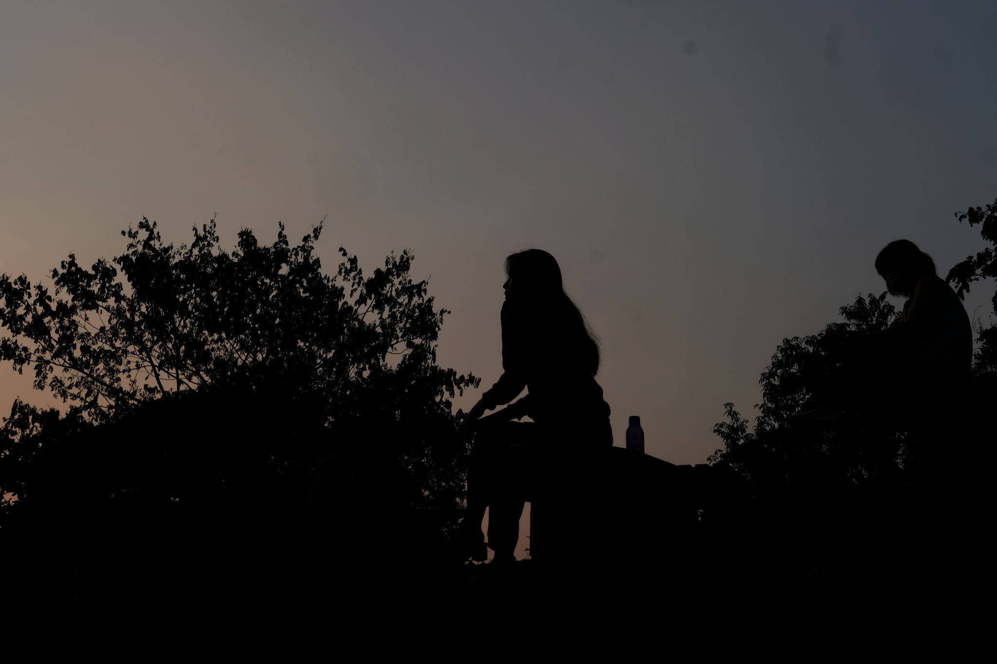 <p>Warga menikmati waktu bersantai di Hutan Kota Gelora Bung Karno (GBK) Senayan, Jakarta, Minggu, 30 Agustus 2020. Ruang terbuka hijau di tengah kawasan Ibu Kota tersebut menjadi salah satu tempat wisata alternatif bagi warga, khususnya kaum mileneal yang gemar berswafoto dan piknik menikmati senja disore hari. Foto: Ismail Pohan/TrenAsia</p>
