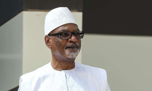 <p>Presiden Mali Ibrahim Boubacar Keita </p>
