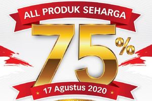 <p>Diskon promosi HUT ke-75 RI. / Holandbakery.co.id</p>
