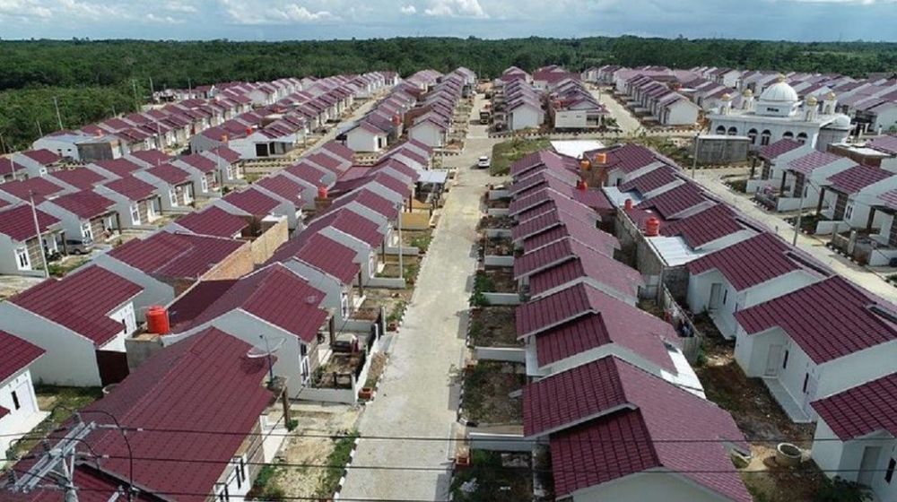 <p>Ilustrasi rumah murah bersubsidi dalam program Tapera. / Facebook @ppdpp.pupr</p>
