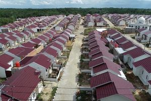 <p>Ilustrasi rumah murah bersubsidi dalam program Tapera. / Facebook @ppdpp.pupr</p>
