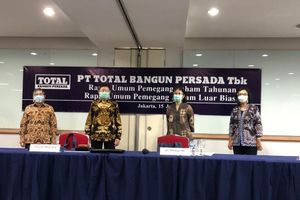 <p>Manajemen emiten konstruksi PT Total Bangun Persada Tbk (TOTL) saat RUPS. / Totalbp.com</p>