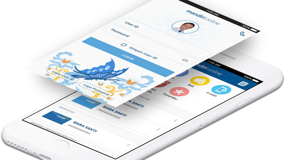 <p>Aplikasi Mandiri Online. / Bank Mandiri</p>