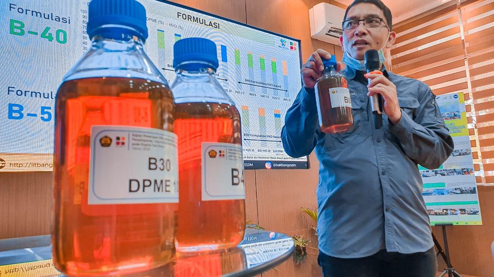 <p>Uji Coba B40 Ditargetkan Rambung Akhir Tahun/ Sumber: esdm.go.id</p>
