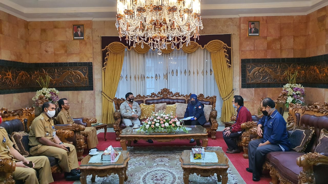 Kegiatan Sensus Penduduk di Rumah Jabatan Wali Kota Balikpapan