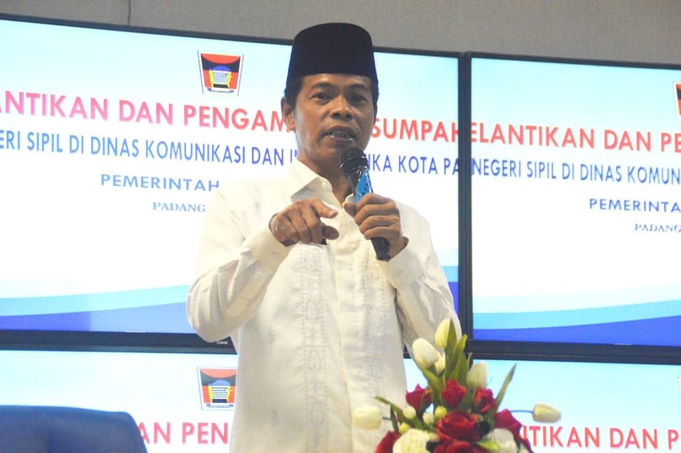 Kepala Dinas Kominfo Kota Padang Rudy Rinaldy/Foto: ist