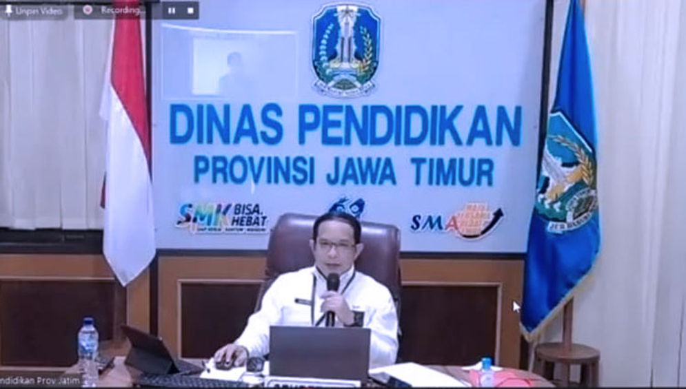 Sekretaris Dinas Pendidikan Jatim, Ramliyanto.