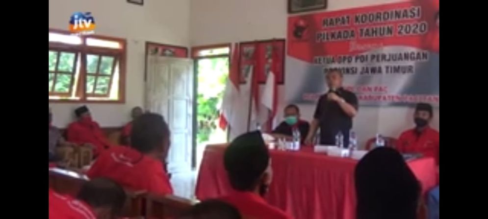 Yudhi Sumbogo-Isya Anshori Ikuti Koordinasi Bersama Ketua DPD PDI Perjuangan Provinsi Jawa Timur