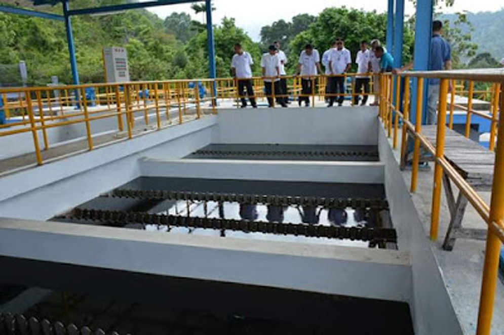 Infrastruktur pengembangan Instalasi Pengolahan Air (IPA) Taban milik Perusahan Daerah Air Minum (PDAM) Kota Padang/Foto: ist