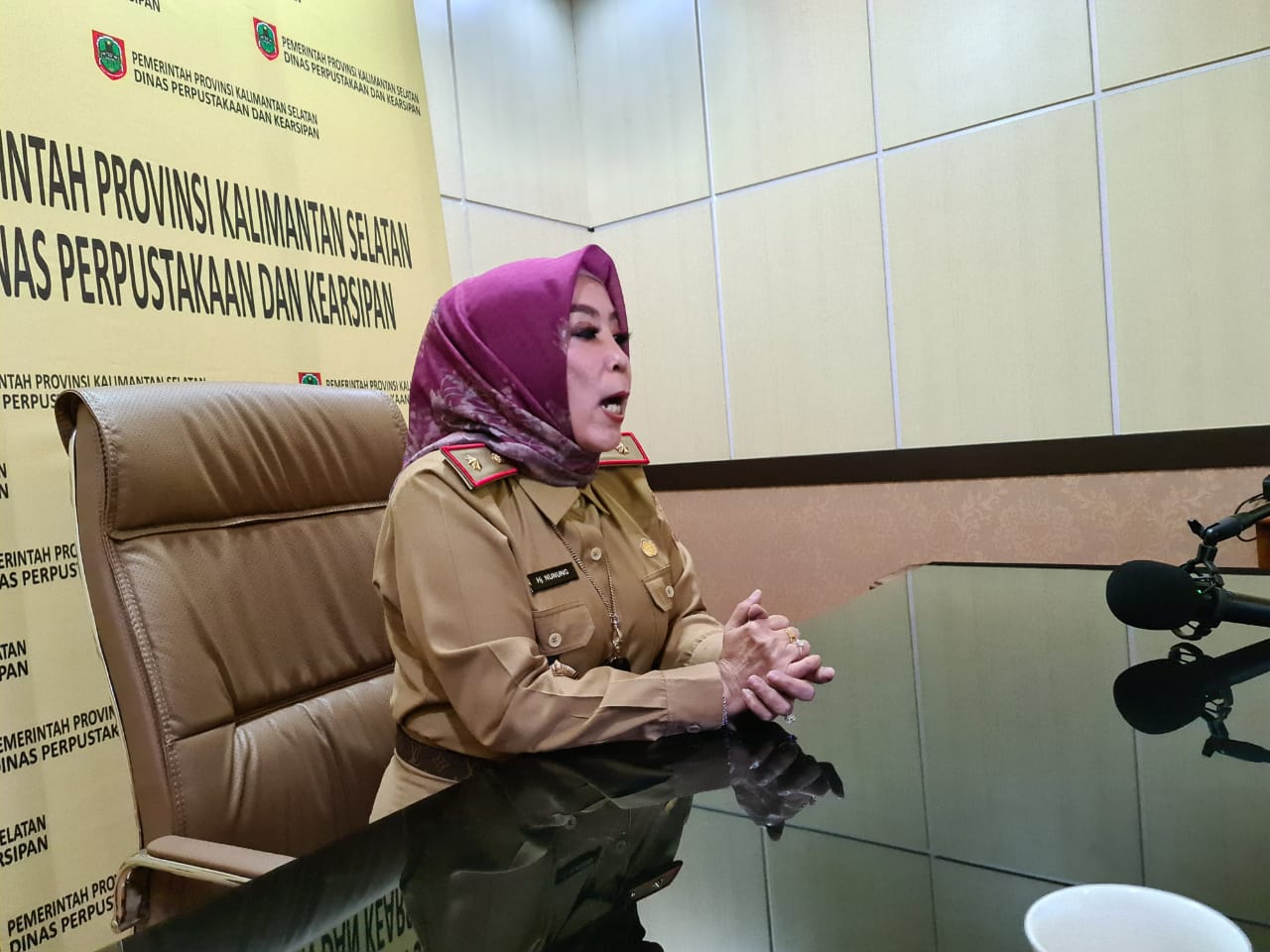 Kadispersip Kalsel Nurliani