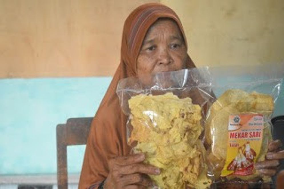 Kripik gurih oleh oleh khas Mentawai/Foto; ist