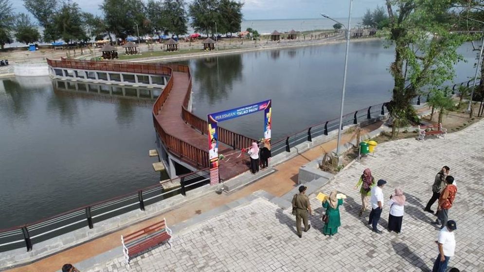 Ilustrasi Penataan Water Front City Sungai Batang Pariaman/Foto: majalahintrust.com