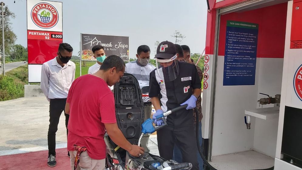 Kehadiran POM Bensin mini di pelosok daerah bisa meningkatkan perekonomian daerah setempat. 