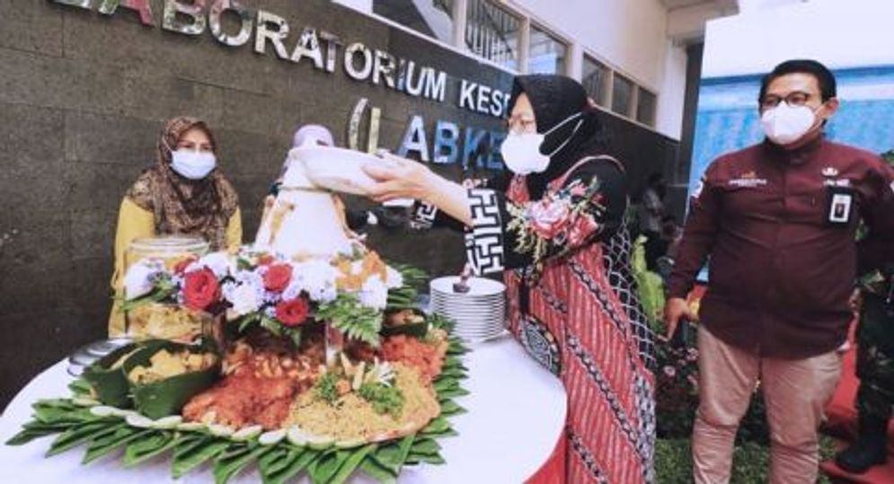 Laboratorium Kesehatan Daerah (Labkesda) yang baru saja diresmikan di Jalan Gayungsari Surabaya oleh Wali Kota Tri Rismaharini pada Selasa (15/9/2020).