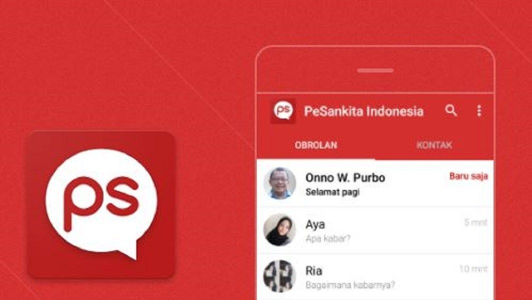 Aplikasi Palapa merupakan generasi baru dari aplikasi PeSankita Indonesia (PS) yang bisa menyaingi WhatsApp dan Telegram tetapi buatan anak bangsa