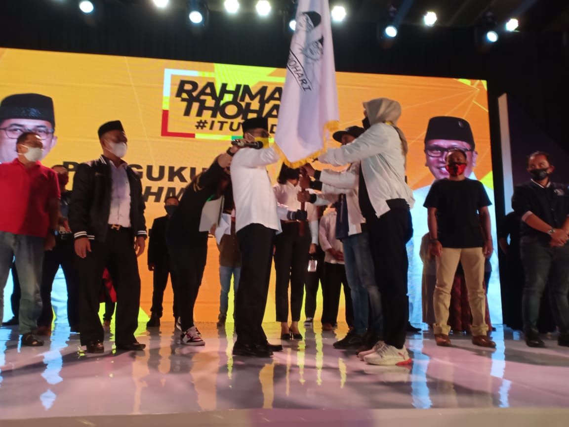 Pengukuhan Relawan Paslon RT