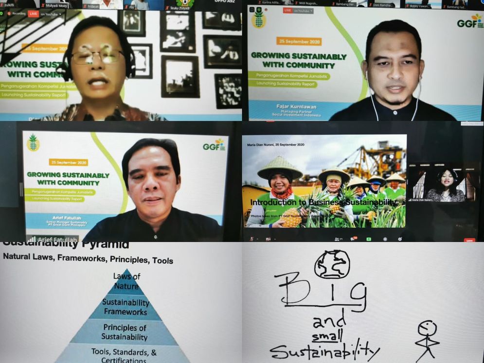 Webinar GGF 2020: Tumbuh Berkelanjutan Bersama Masyarakat.