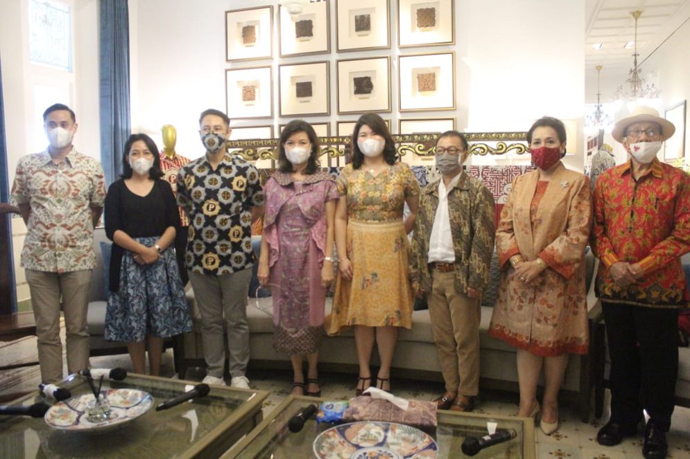 Launching batik bercerita dan batik berkisah di Rumah Heritage Istana Batik Keris