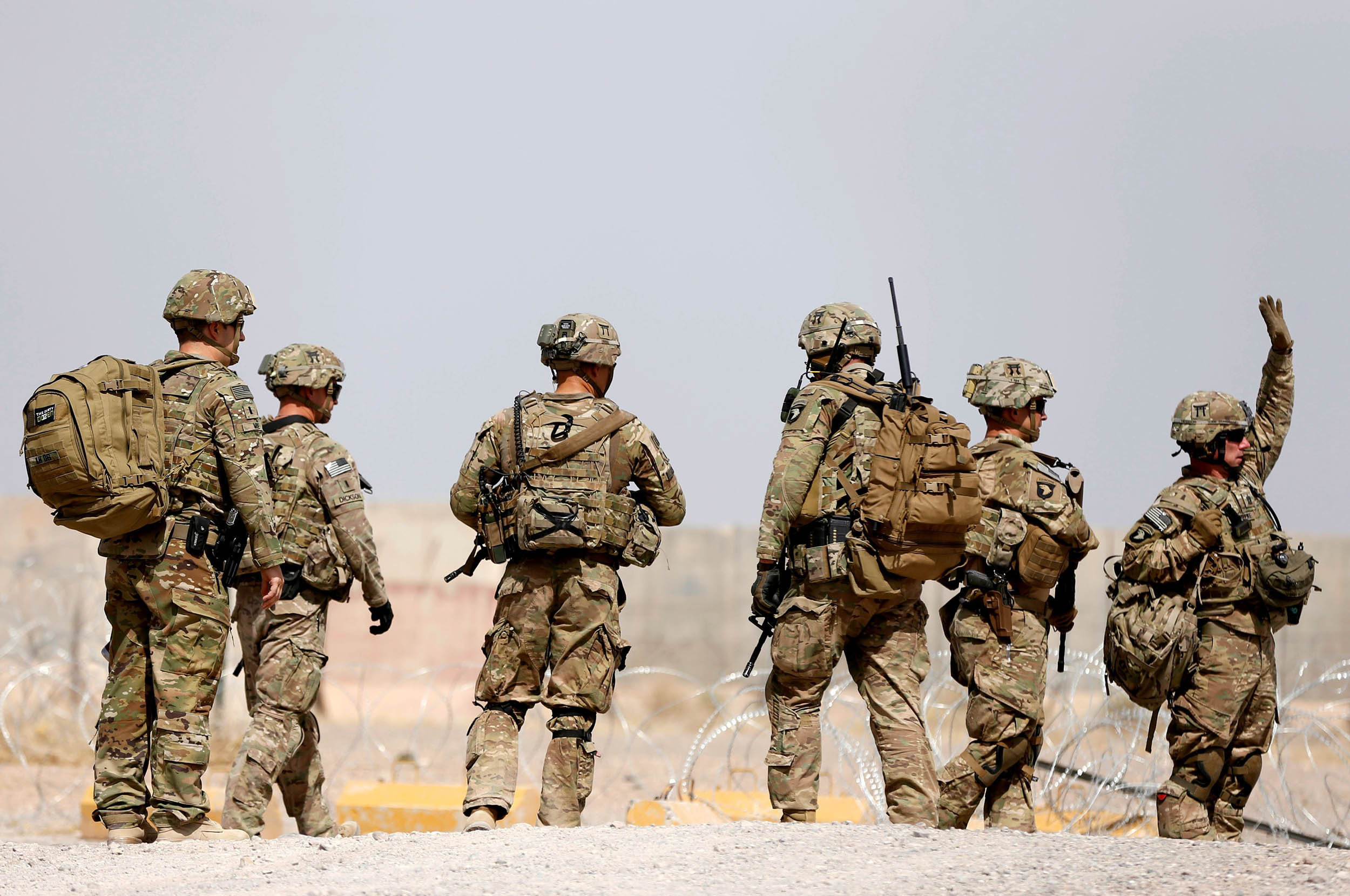 <p>Pasukan Amerika di Afghanistan/</p>
