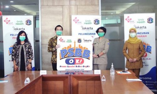 <p>Aplikasi telemedicine GrabHealth kerja sama antara Grab dan Good Doctor / Dok. Pemprov DKI Jakarta</p>
