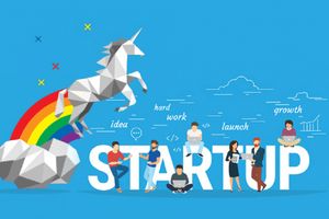 <p>Ilustrasi startup terbesar di dunia 2020 / Istimewa</p>
