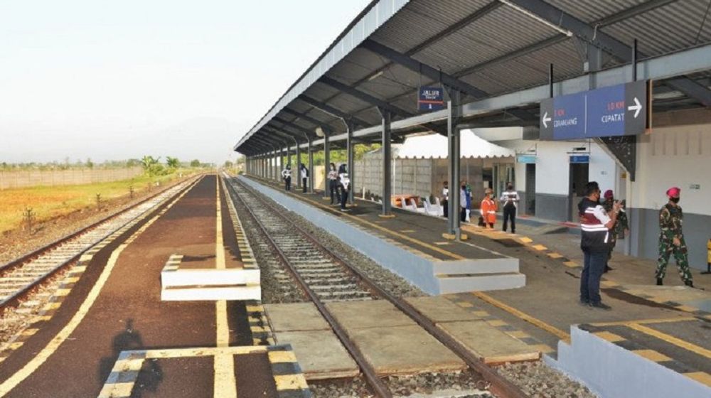 <p>Pengoperasian kembali rute kereta api Ciranjang-Cipatat dari Sukabumi hingga Bandung / Dok. Kemenhub</p>
