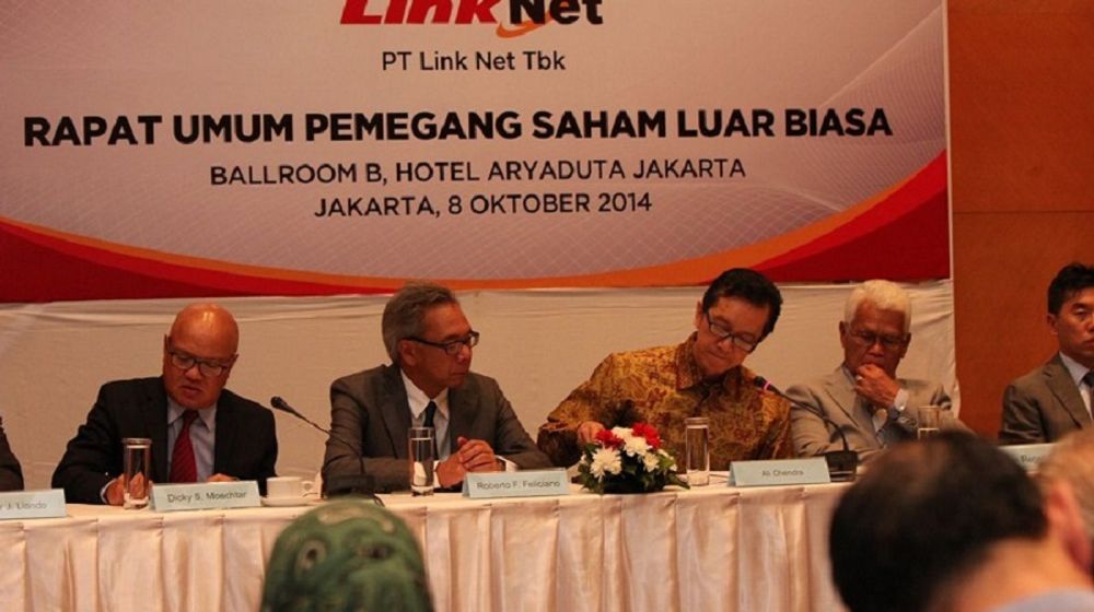 <p>Kerja sama sewa tiang antara PT Link Net Tbk (LINK) dengan anak usaha PT PLN (Persero), PT Indonesia Comnets Plus (ICON+) berlanjut / Dok. Perseroan</p>
