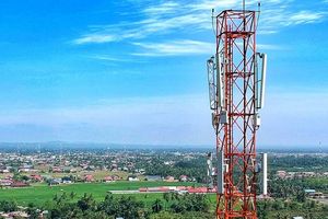 <p>Ilustrasi menara Base Transceiver Station (BTS) PT Dayamitra Telekomunikasi (Mitratel) / Facebook @Mitratel</p>
