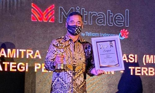 <p>Direktur Utama PT Dayamitra Telekomunikasi (Mitratel) Herlan Wijanarko / Facebook @Mitratel</p>
