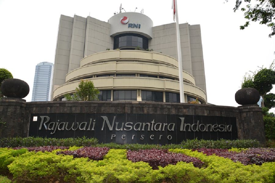 <p>Gedung PT Rajawali Nusantara Indonesia (Persero) / Rni.co.id</p>
