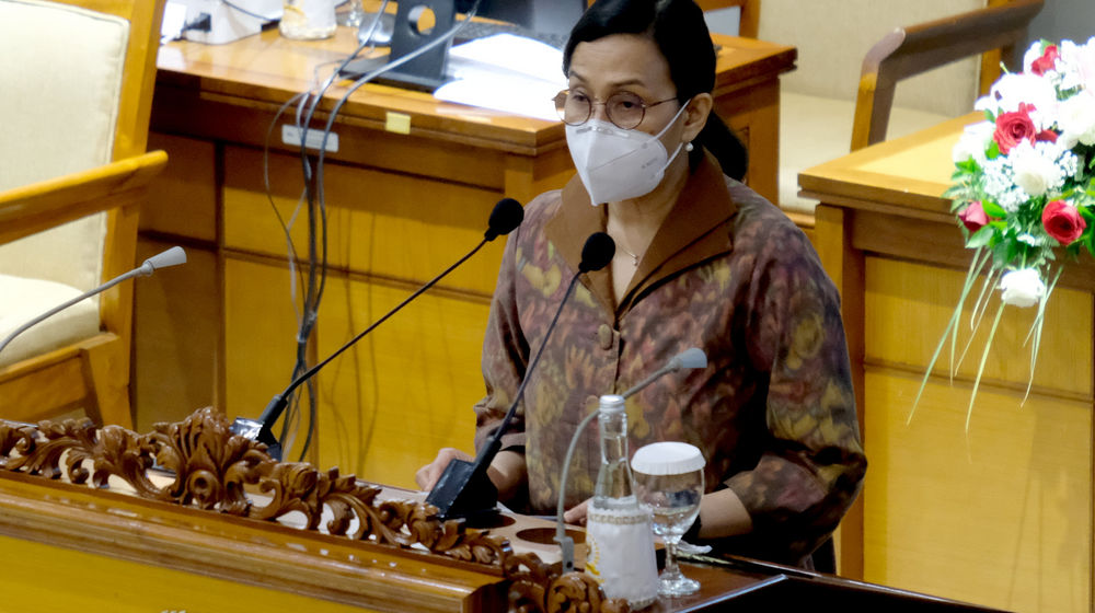 <p>Menteri Keuangan Sri Mulyani . Foto: Ismail Pohan/TrenAsia</p>
