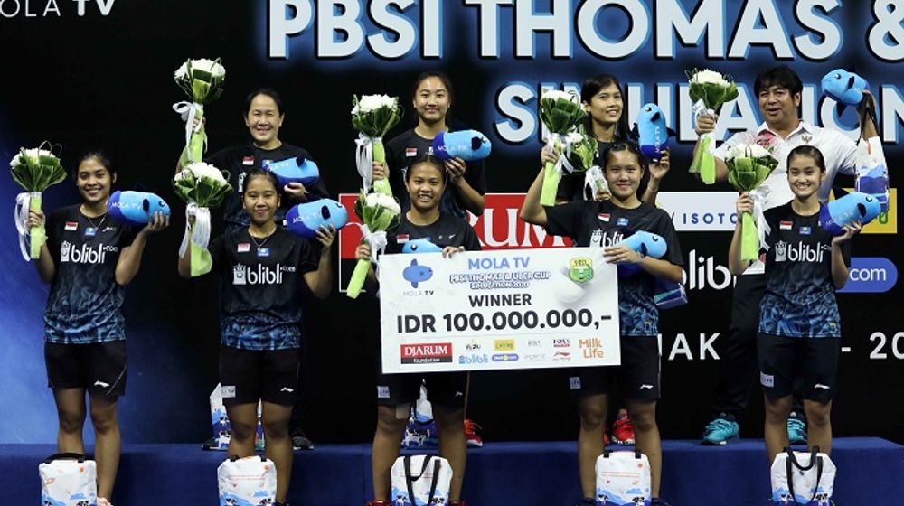 <p>Ilustrasi tim atlet badminton Piala Uber 2020 / Badmintonindonesia.org</p>
