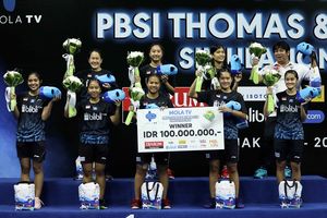 <p>Ilustrasi tim atlet badminton Piala Uber 2020 / Badmintonindonesia.org</p>
