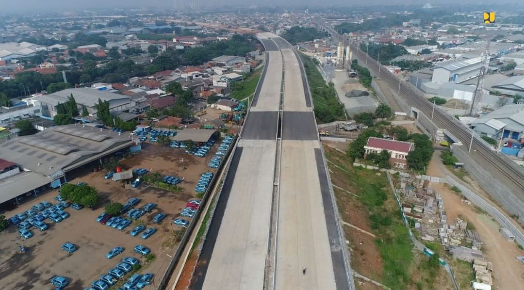 <p>Pembangunan Tol Cengkareng-Batuceper-Kunciran. / Dok. Kementerian PUPR</p>
