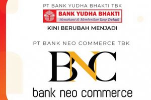 <p>PT Bank Yudha Bhakti Tbk. (BBYB) resmi mengumumkan perubahan nama dan logo perusahaan menjadi PT Bank Neo Commerce Tbk. atau Bank Neo Commerce. / Perseroan</p>
