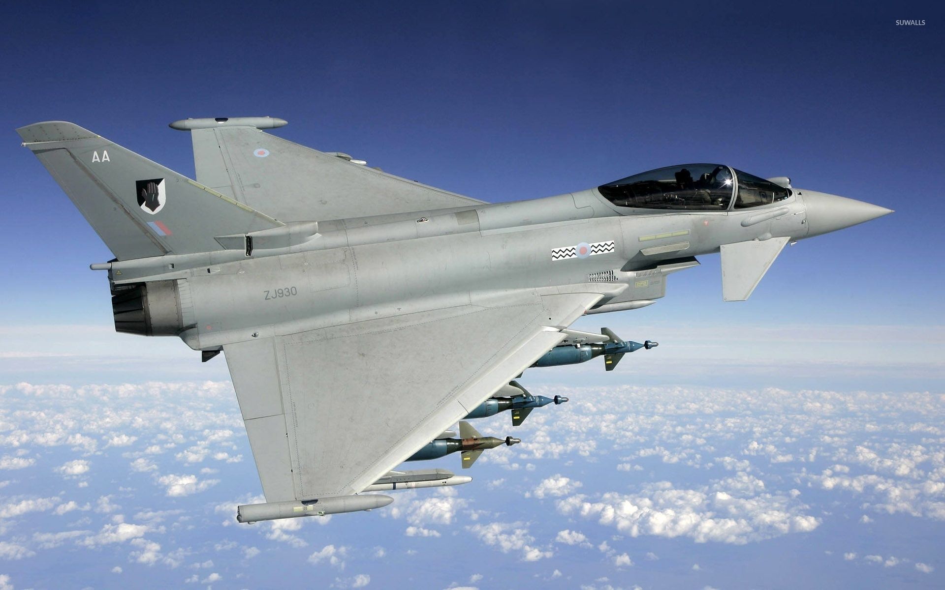 <p>Eurofighter Typoon/ Sumber: suwalls.com</p>
