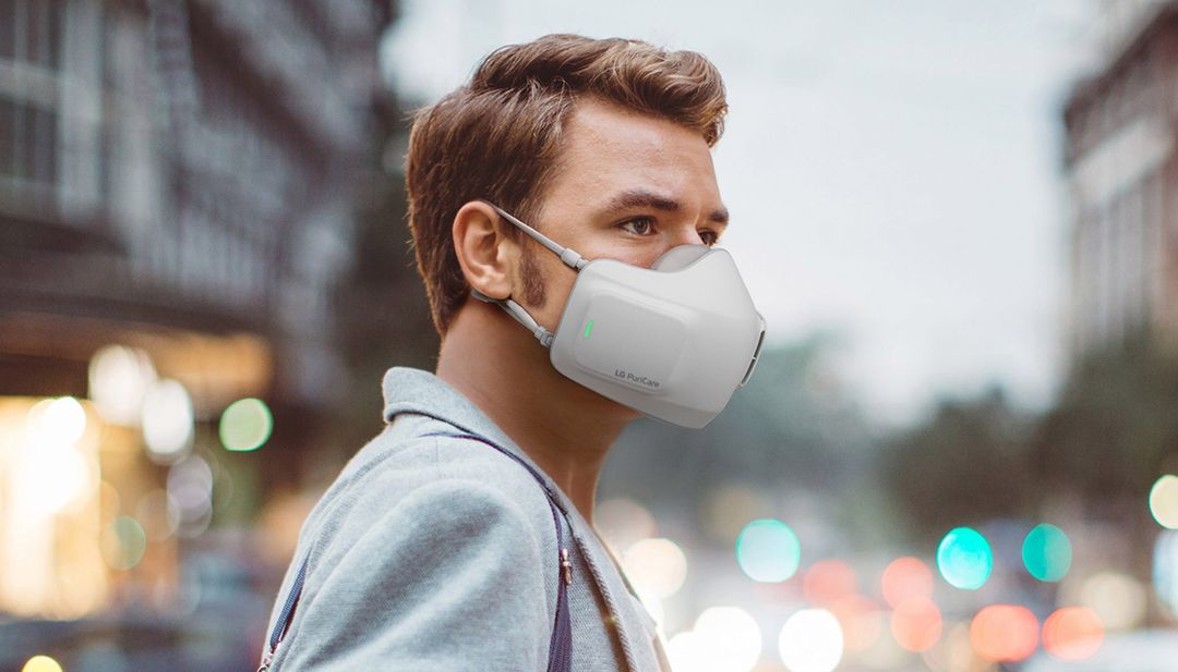 Wow, LG Kenalkan Masker Canggih Pembersih Udara