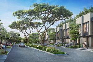 <p>Contoh salah satu desain rumah tapak di Magenta, Summarecon Bekasi. /  Summareconbekasi.com</p>
