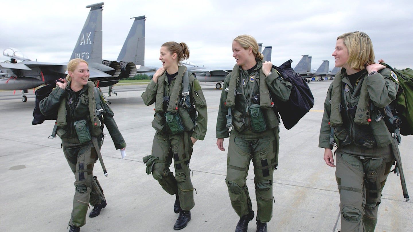 <p>Pilot wanita Angkatan Udara Amerika/Foto:USAF</p>
