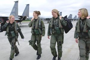 <p>Pilot wanita Angkatan Udara Amerika/Foto:USAF</p>
