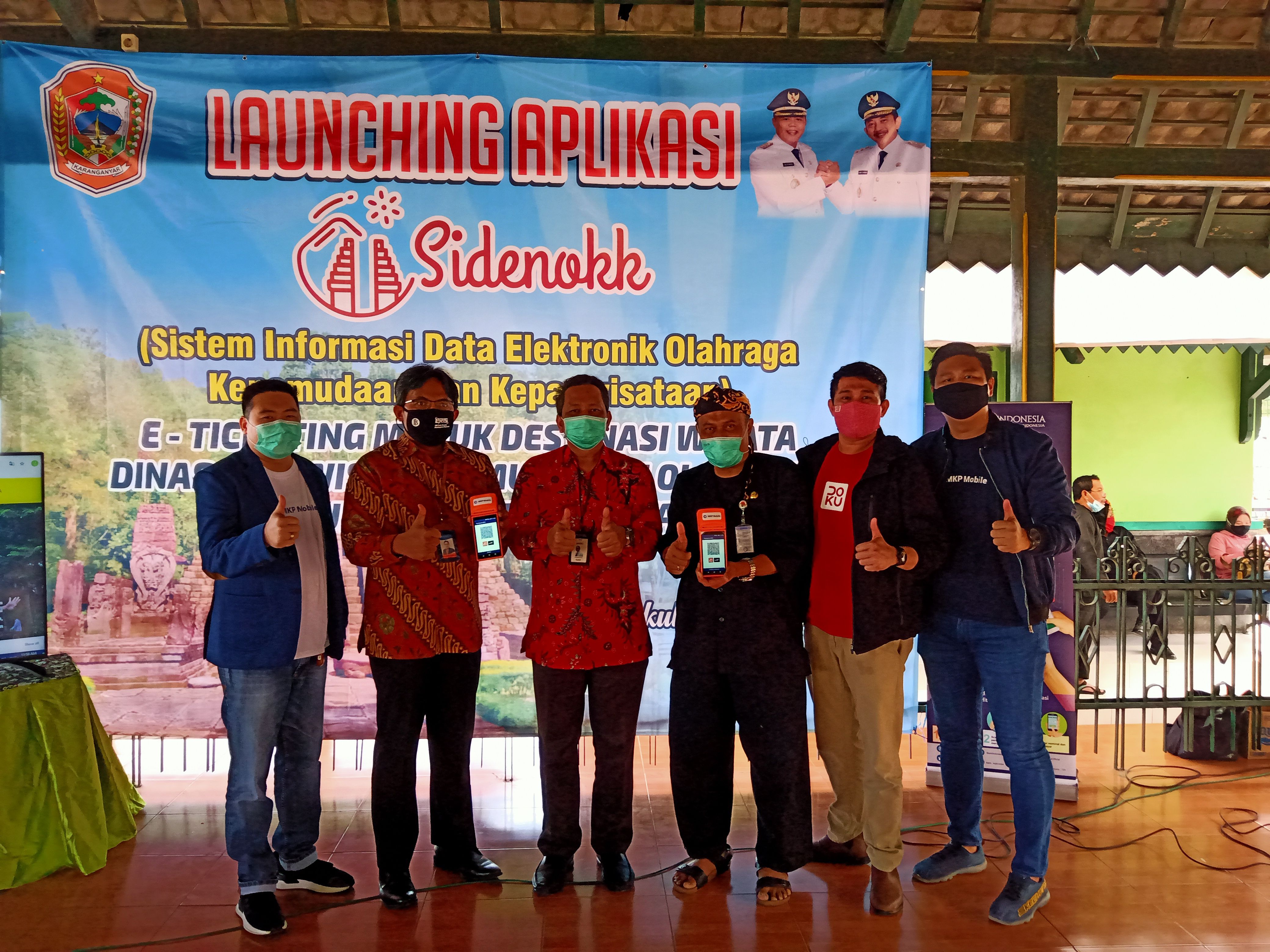 Peluncuran E-Ticketing di obwis Karanganyar