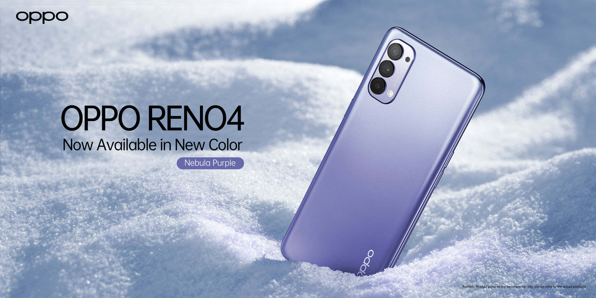Reno 4 Nebula Purpplwe