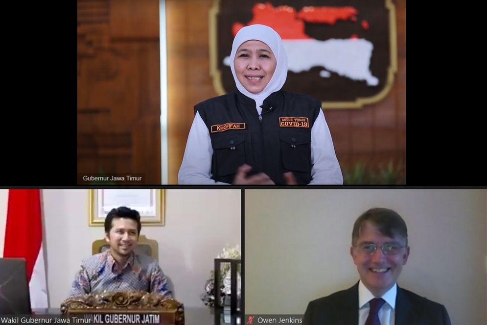 Pemprov Jatim Akan Terapkan Ilmu Behavioural Science dari Inggris Raya untuk Adaptasi Kebiasaan Baru