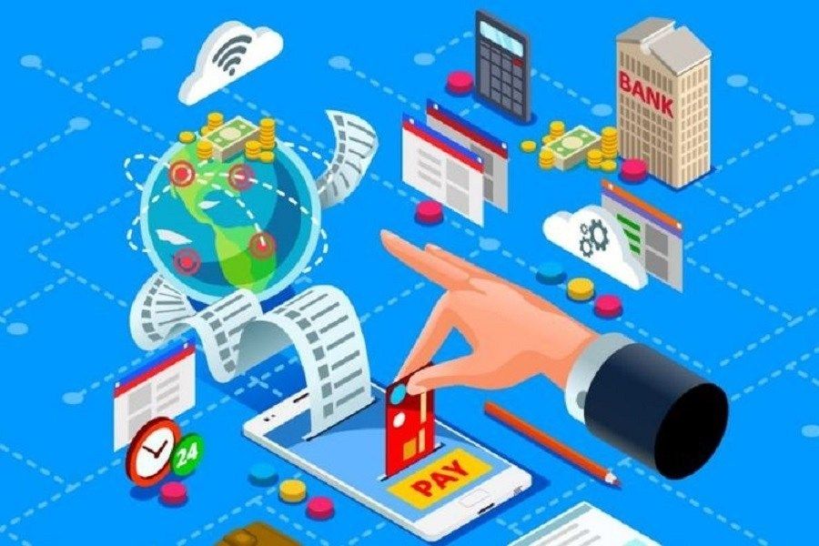 Ilustrasi pungutan pajak layanan digital hingga e-commerce